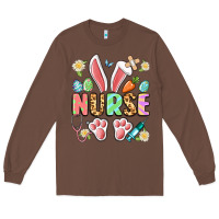 Chestnut easter nurse bunny Long Sleeve Tee - Artiststas