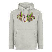 Moon Dust skeleton hands mardi gras Heavyweight Hoodie - OliviaCreatesArt