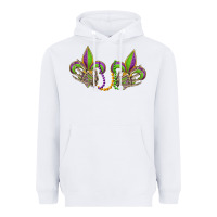 Skeleton Hands Mardi Gras Heavyweight Hoodie | Teevron