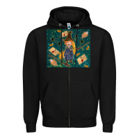 Black wizard boy with mouse Zipper Hoodie - TumblerDesignByShophia