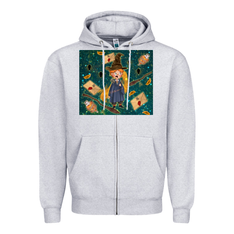 Wizard Boy With Mouse Zipper Hoodie by TumblerDesignByShophia | Teevron