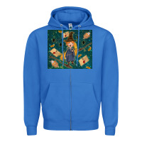 True Royal wizard boy with mouse Zipper Hoodie - TumblerDesignByShophia