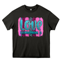 Asphalt love corinthians 13 valentine's day brushstroke Heavy Core Tee - AdoDesignShop
