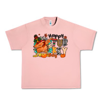 Salmon happy turkey day Urban Heavy Tee - MaliasSmallBusiness