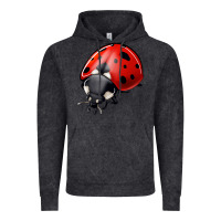 Vintage Black ladybug Vintage Hoodie - Jasminsmagicworld