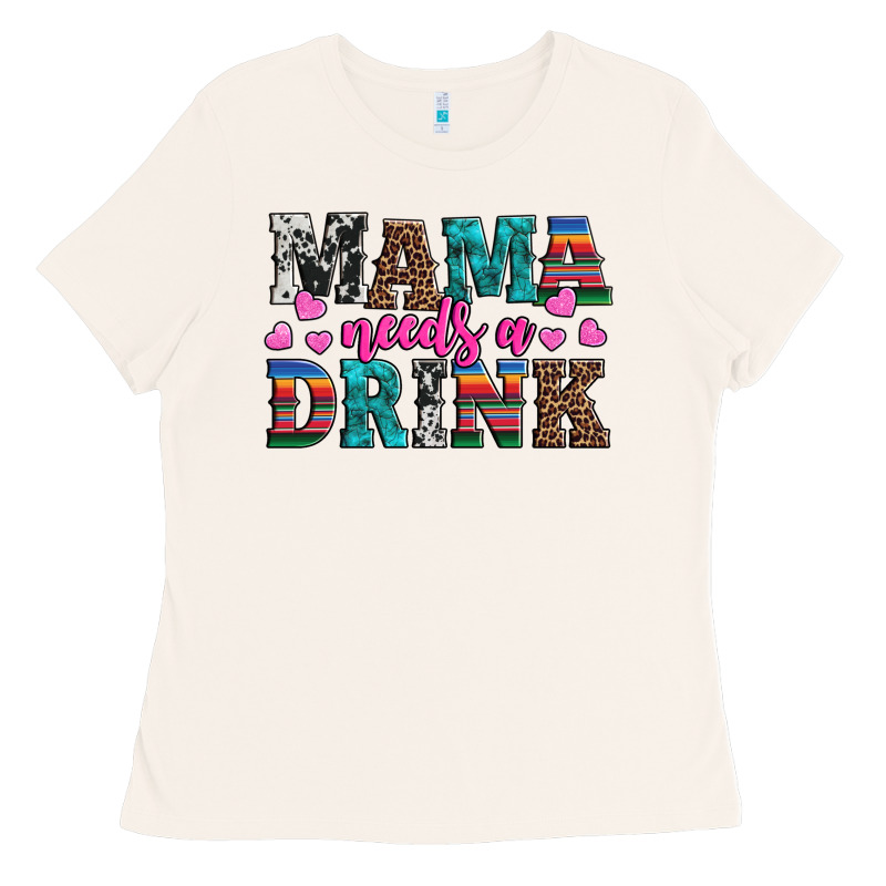 Western Mama Needs A Drink Ladies Tee by Artiststas | Teevron