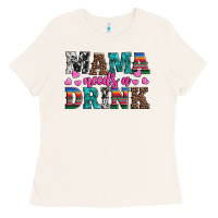 Bone western mama needs a drink Ladies Tee - Artiststas