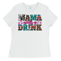 White western mama needs a drink Ladies Tee - Artiststas