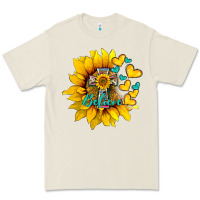 Bone western sunflower  cross believe Premium Tee - BarkalooDesign