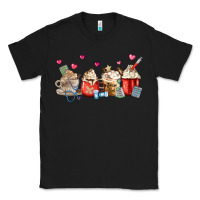Black Nurse Coffee Cups Classic Tee - MaliasSmallBusiness