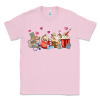 Bubblegum Pink Nurse Coffee Cups Classic Tee - MaliasSmallBusiness