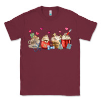 Burgundy Nurse Coffee Cups Classic Tee - MaliasSmallBusiness