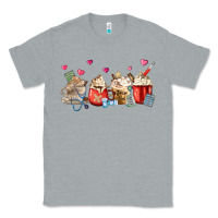 Heather Grey Nurse Coffee Cups Classic Tee - MaliasSmallBusiness
