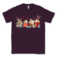 Plum Nurse Coffee Cups Classic Tee - MaliasSmallBusiness