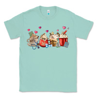 Seafoam Nurse Coffee Cups Classic Tee - MaliasSmallBusiness