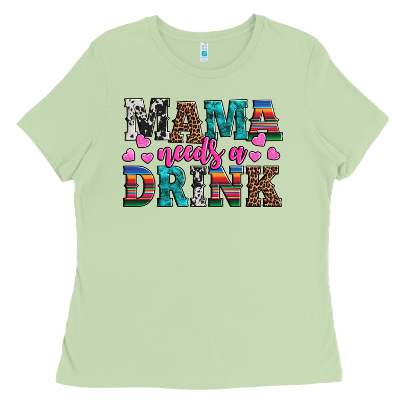 Western Mama Needs A Drink Ladies Tee by Artiststas | Teevron