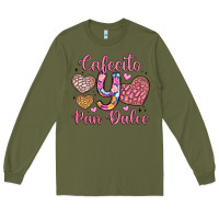 Army Green cafecito y pan dulce Long Sleeve Tee - Artiststas