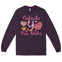 Plum cafecito y pan dulce Long Sleeve Tee - Artiststas