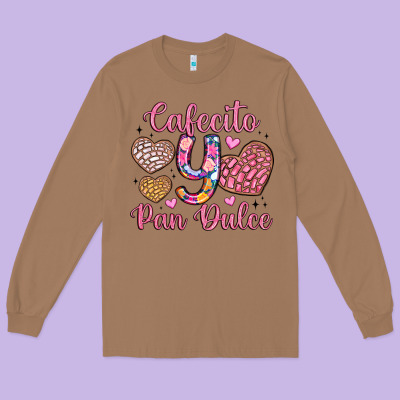 Cafecito Y Pan Dulce Long Sleeve Tee Designed By Artiststas