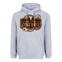 Heather Grey simmer down cowboy olivia Heavyweight Hoodie - OliviaCreatesArt