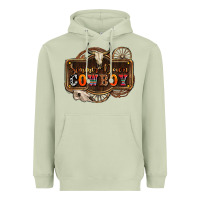 Matcha simmer down cowboy olivia Heavyweight Hoodie - OliviaCreatesArt