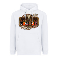 White simmer down cowboy olivia Heavyweight Hoodie - OliviaCreatesArt