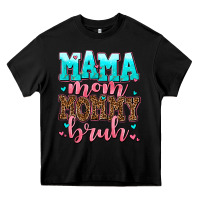 Black mama mom mommy bruh Heavy Core Tee - AdoDesignShop