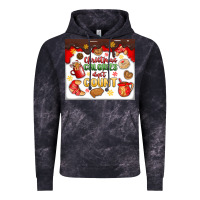 Cloud Black christmas calories don't count Vintage Hoodie - MaliasSmallBusiness