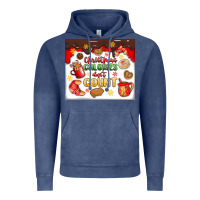 Vintage Denim christmas calories don't count Vintage Hoodie - MaliasSmallBusiness