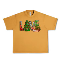 Peanut Butter Love Christmas tree cake Urban Heavy Tee - NancyCooperArtShop