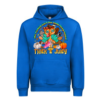 Cobalt The Turkey Ain’t The Only Thing Lookin Thick & J Urban Hoodie - CowhideDigitalArt