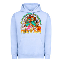 Pigment Grape Ice The Turkey Ain’t The Only Thing Lookin Thick & J Urban Hoodie - CowhideDigitalArt