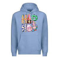 Colony Blue Hop hop Easter gnomies Easter Day Premium Hoodie - CowGirlArtShop