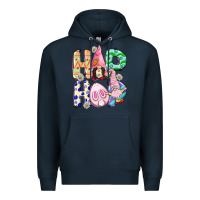 Navy Hop hop Easter gnomies Easter Day Premium Hoodie - CowGirlArtShop