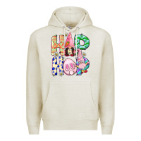 Oatmeal Heather Hop hop Easter gnomies Easter Day Premium Hoodie - CowGirlArtShop