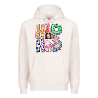 Pale Pink Hop hop Easter gnomies Easter Day Premium Hoodie - CowGirlArtShop