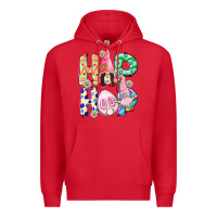 Red Hop hop Easter gnomies Easter Day Premium Hoodie - CowGirlArtShop