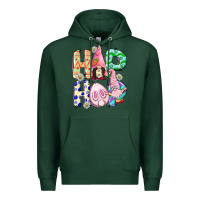 Sports Green Hop hop Easter gnomies Easter Day Premium Hoodie - CowGirlArtShop