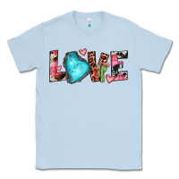 Dusty Blue gemstone love Classic Tee - JahusDesignShop