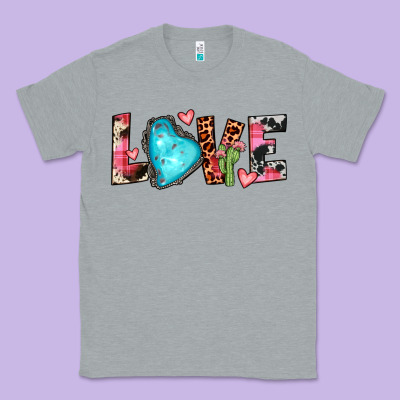 Gemstone Love Classic Tee Designed By Jahusdesignshop