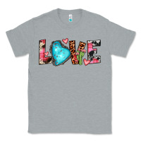 Heather Grey gemstone love Classic Tee - JahusDesignShop