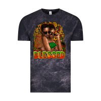 Cloud Black black couple blessed Vintage Tee - NancyCooperArtShop