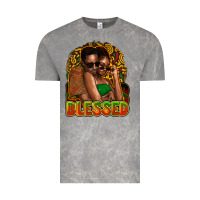 Cloud Rock black couple blessed Vintage Tee - NancyCooperArtShop