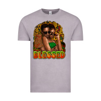 Vintage Zinc black couple blessed Vintage Tee - NancyCooperArtShop