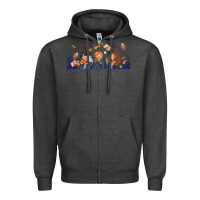 Charcoal Heather wizard kids Zipper Hoodie - TumblerDesignByShophia