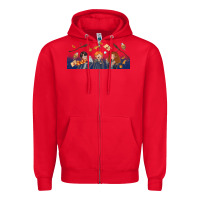 Red wizard kids Zipper Hoodie - TumblerDesignByShophia