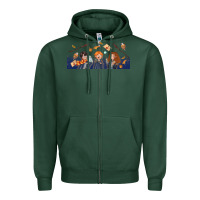 Sports Green wizard kids Zipper Hoodie - TumblerDesignByShophia