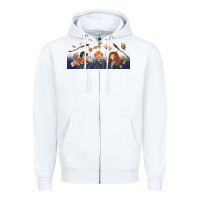 White wizard kids Zipper Hoodie - TumblerDesignByShophia