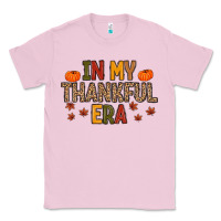 Bubblegum Pink In My Thankful Era Classic Tee - MaliasSmallBusiness