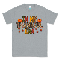 Heather Grey In My Thankful Era Classic Tee - MaliasSmallBusiness